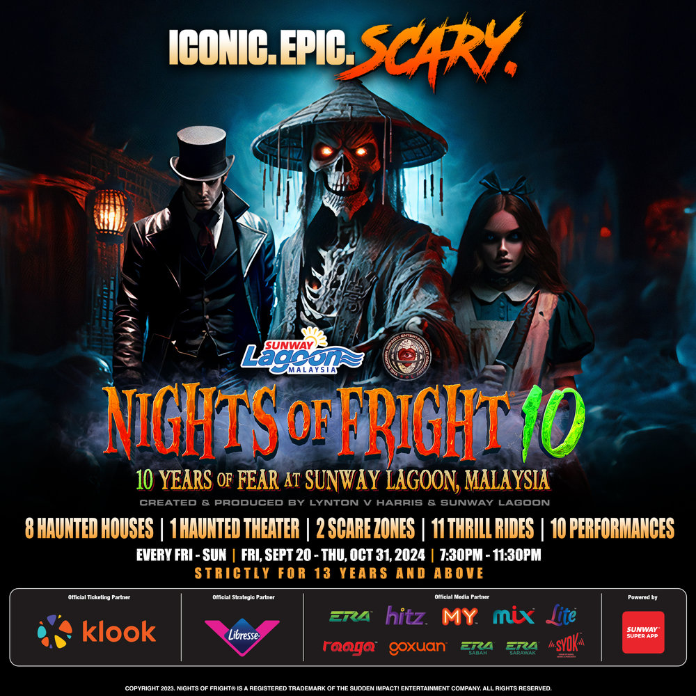 Nights of Fright 10 at Sunway Lagoon