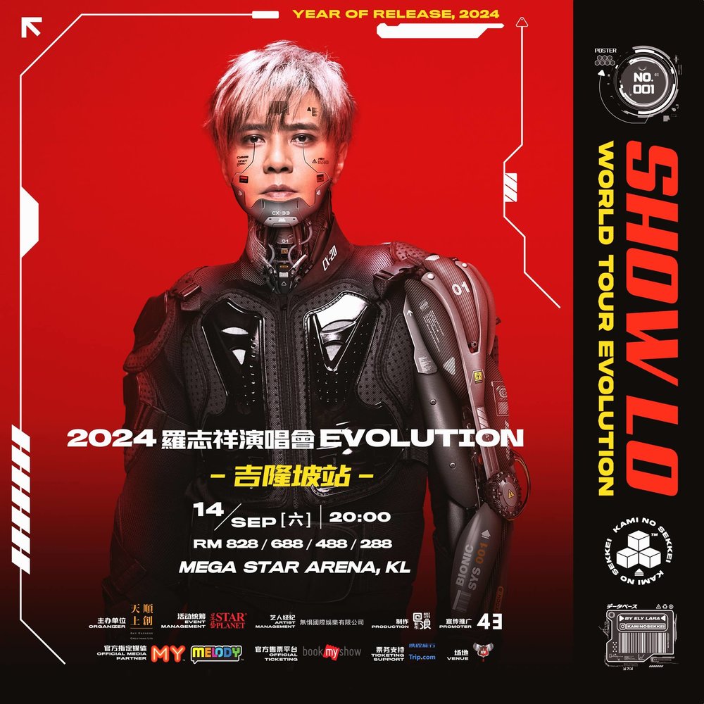 SHOW LO 2024 World Tour Evolution in Kuala Lumpur