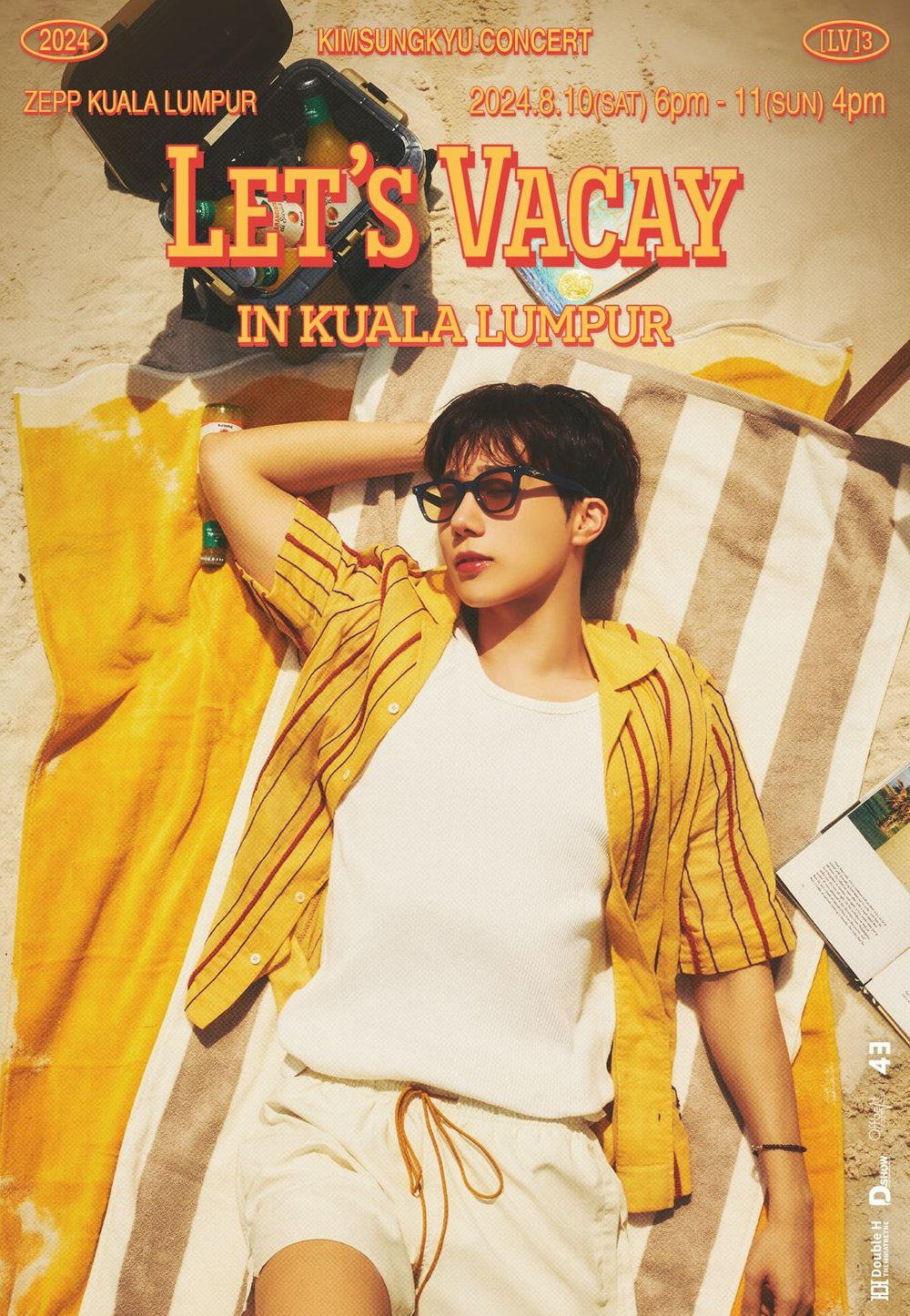 2024 KIM SUNG KYU CONCERT [LV3 : Let's Vacay] ASIA TOUR in Kuala Lumpur