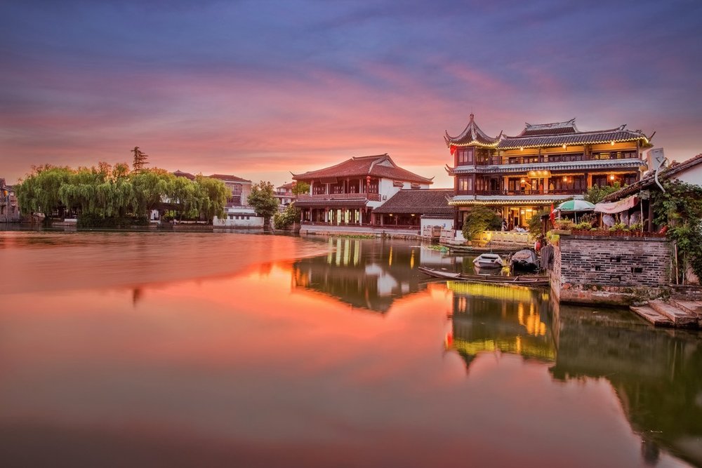 Cổ Trấn Cẩm Tây - Giang Tô