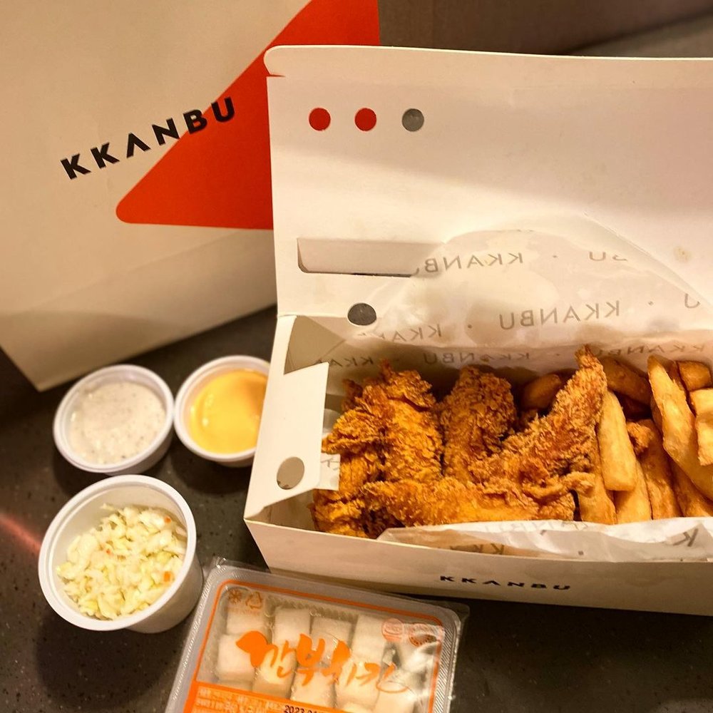 韓国 フライドチキン カンブチキン