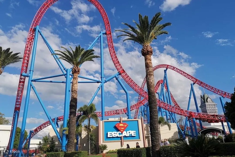 ゴールドコースト ワーナーブラザース ムービーワールド スーパーマン・エスケープ(Superman Escape)