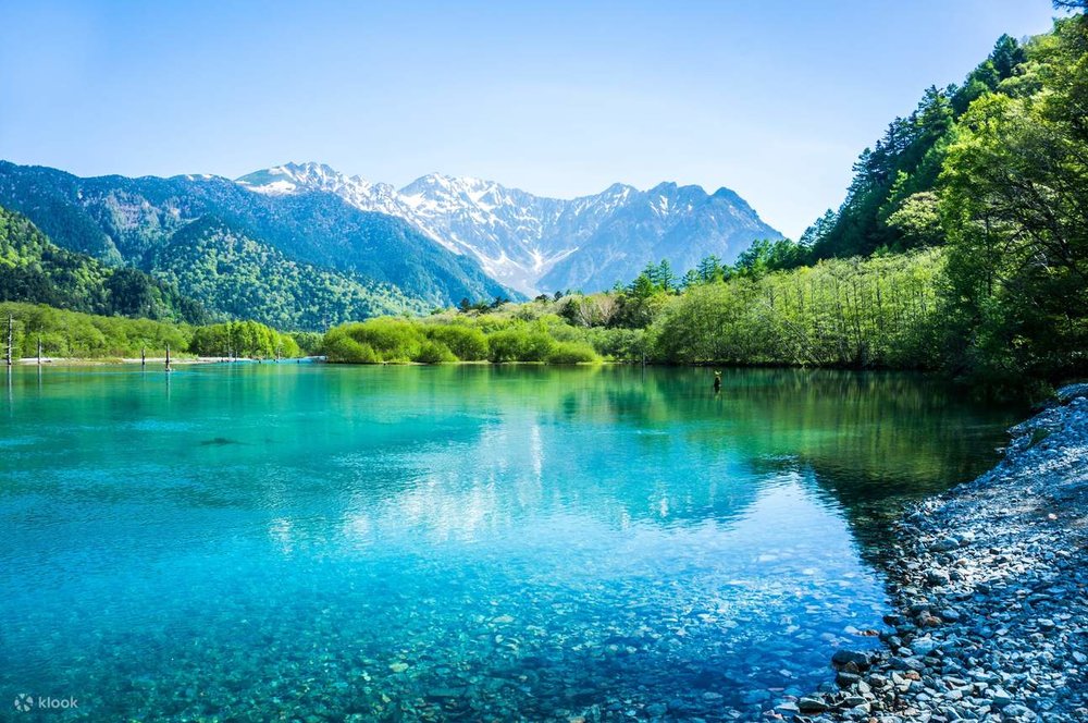 上高地一日遊景點, 大正池