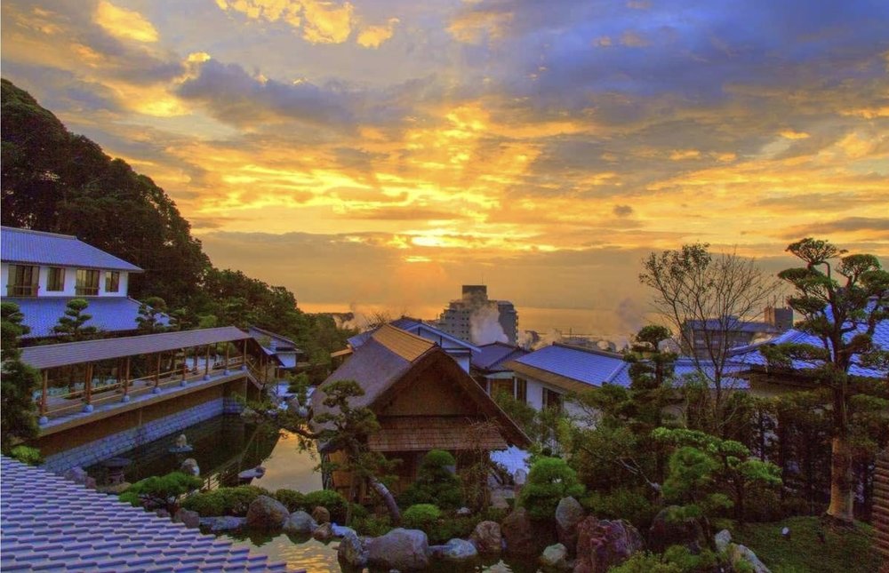 別府溫泉酒店推介, 神和苑 旅館 (Kannawaen)