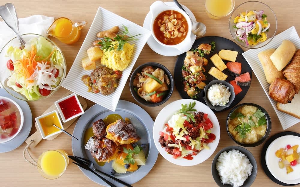 日本環球影城森格拉爾天空水療飯店｜餐廳自助早餐