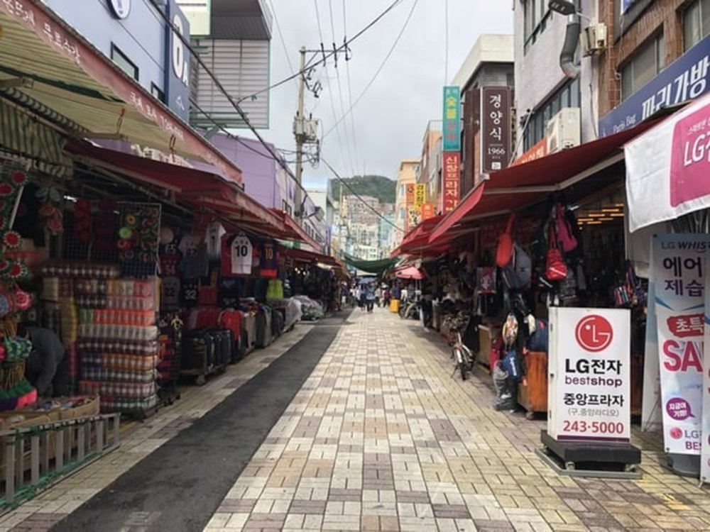 釜山南浦洞國際市場