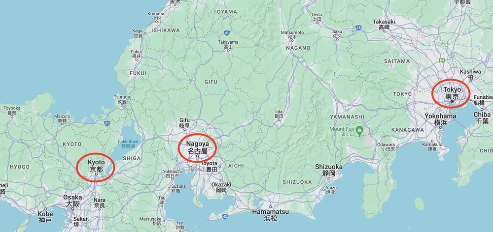 名古屋地理位置