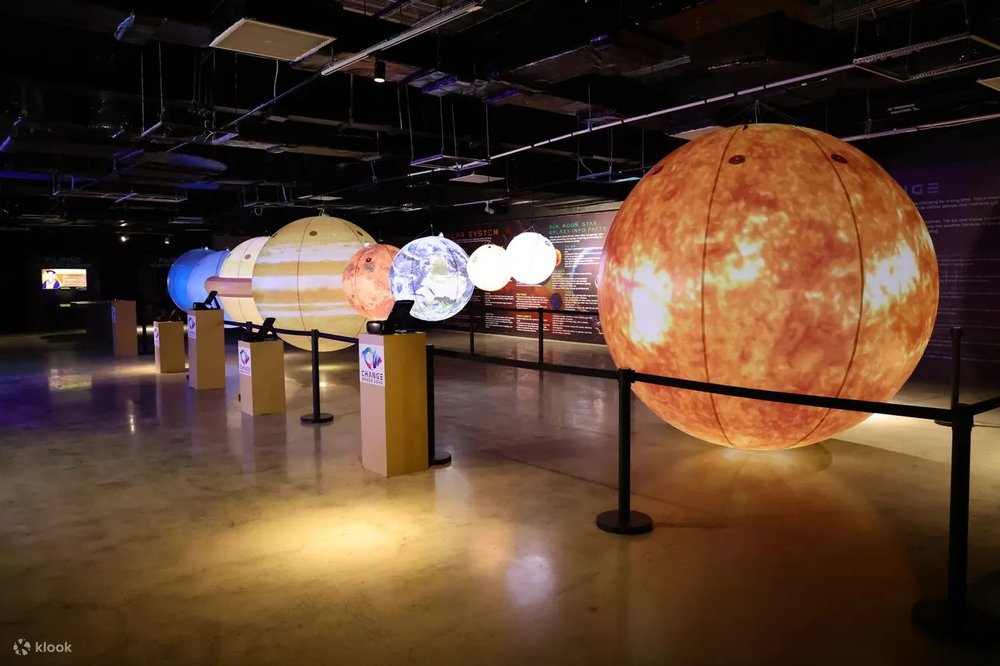 Solar system in display