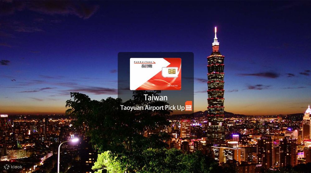 Chuẩn Bị Sẵn SIM 4G Tại Đài Loan