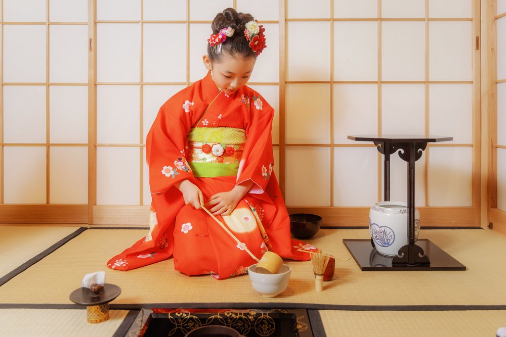 what a formal tea ceremony in japan looks like