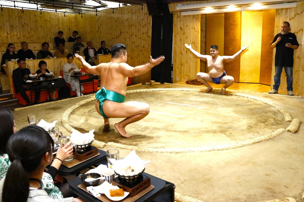 sumo wrestlers
