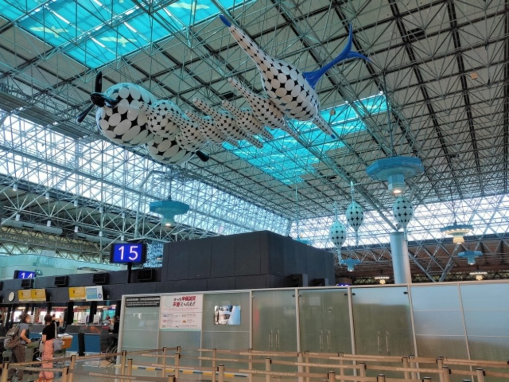 台湾　台湾桃園（とうえん）国際空港