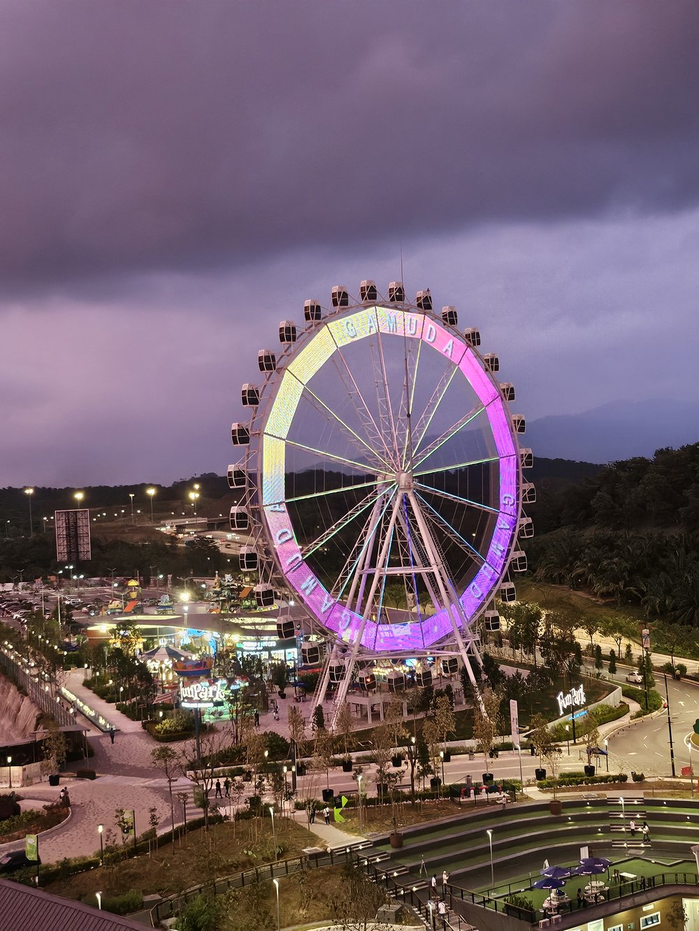 Ferris Wheel Skyline Luge