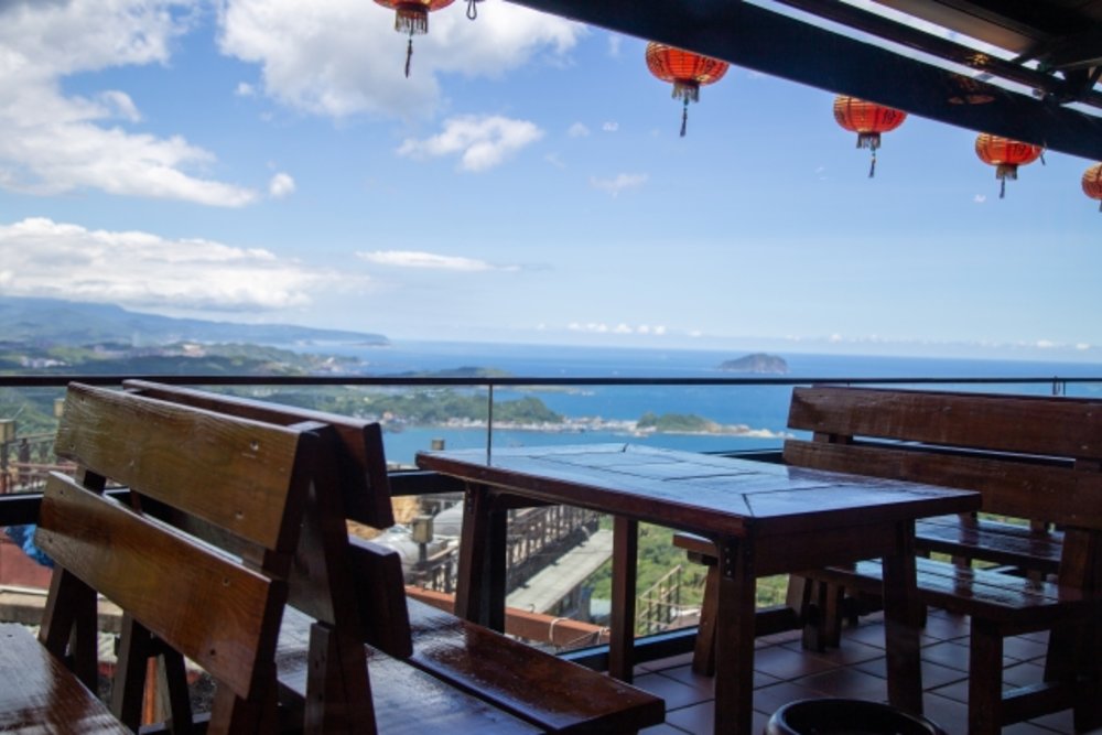 台湾 九份 阿妹茶楼 店内