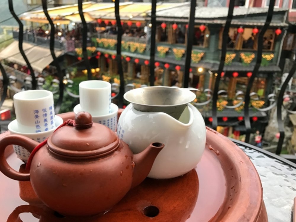 台湾 九份 阿妹茶楼 店内