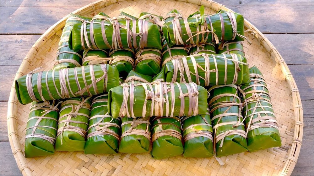 Num Ansom - Bánh Tét Kiểu Campuchia