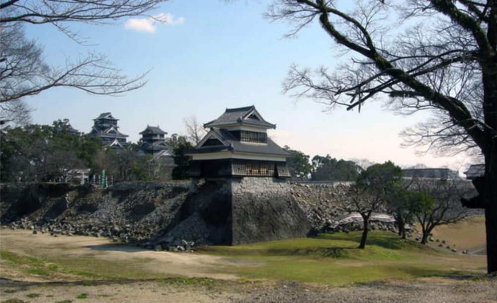 災後積極修復中的熊本城 北九州自由行 