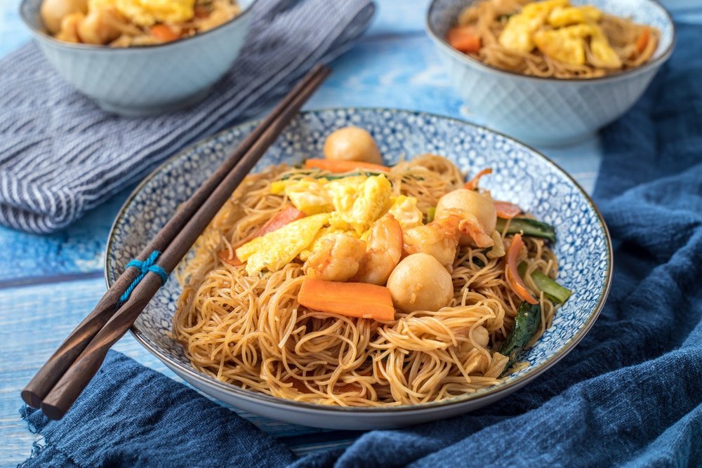 Mee Hoon Gaeng Poo - Súp Cua Cà Ri