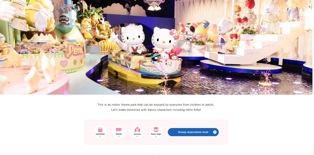 Cách Mua Vé Tham Quan Sanrio Puroland