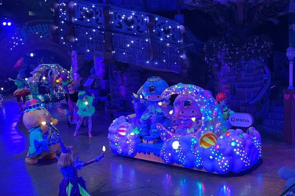 Show Trình Diễn Ánh Sáng Kiki & Lala's Twinkling Tour, Mignon Illumination