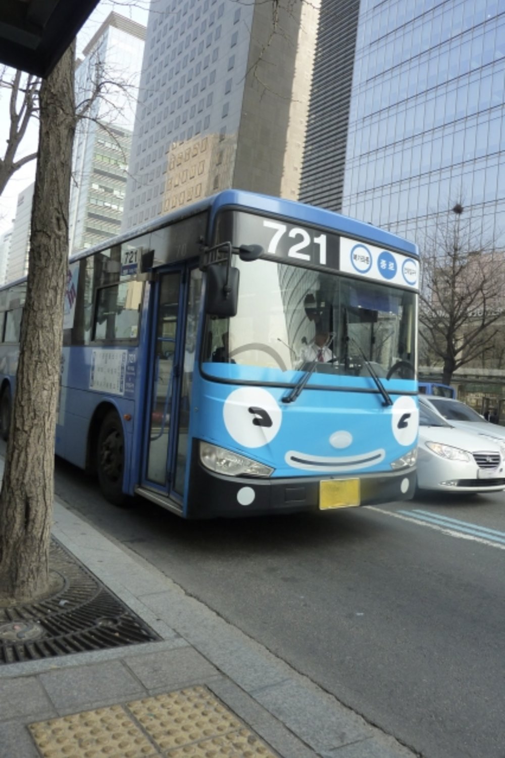 韓国 幹線バス（ブルー）