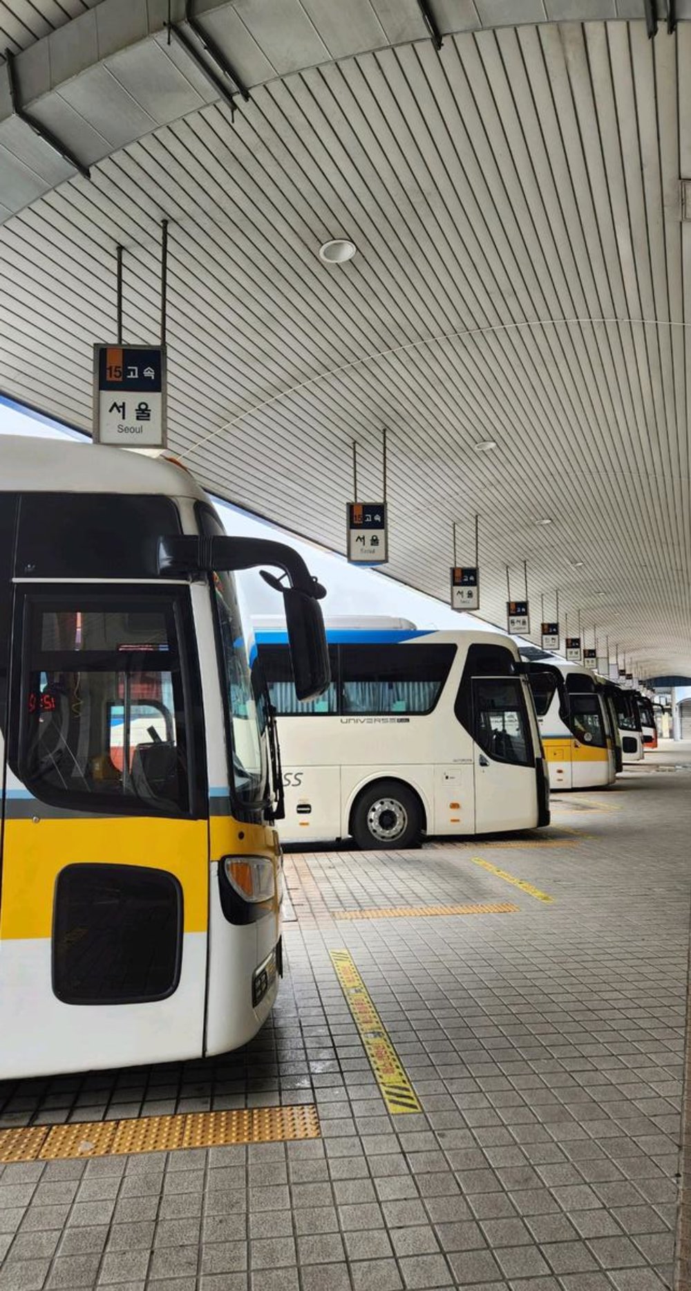 韓国 高速バス 釜山総合バスターミナル