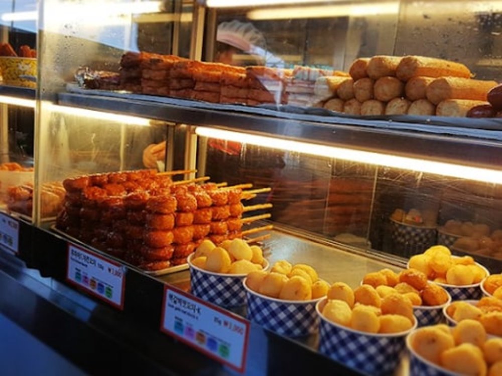 韓国 高速バス 玉山(オクサン)サービスエリア(K-freeway service areas)料理