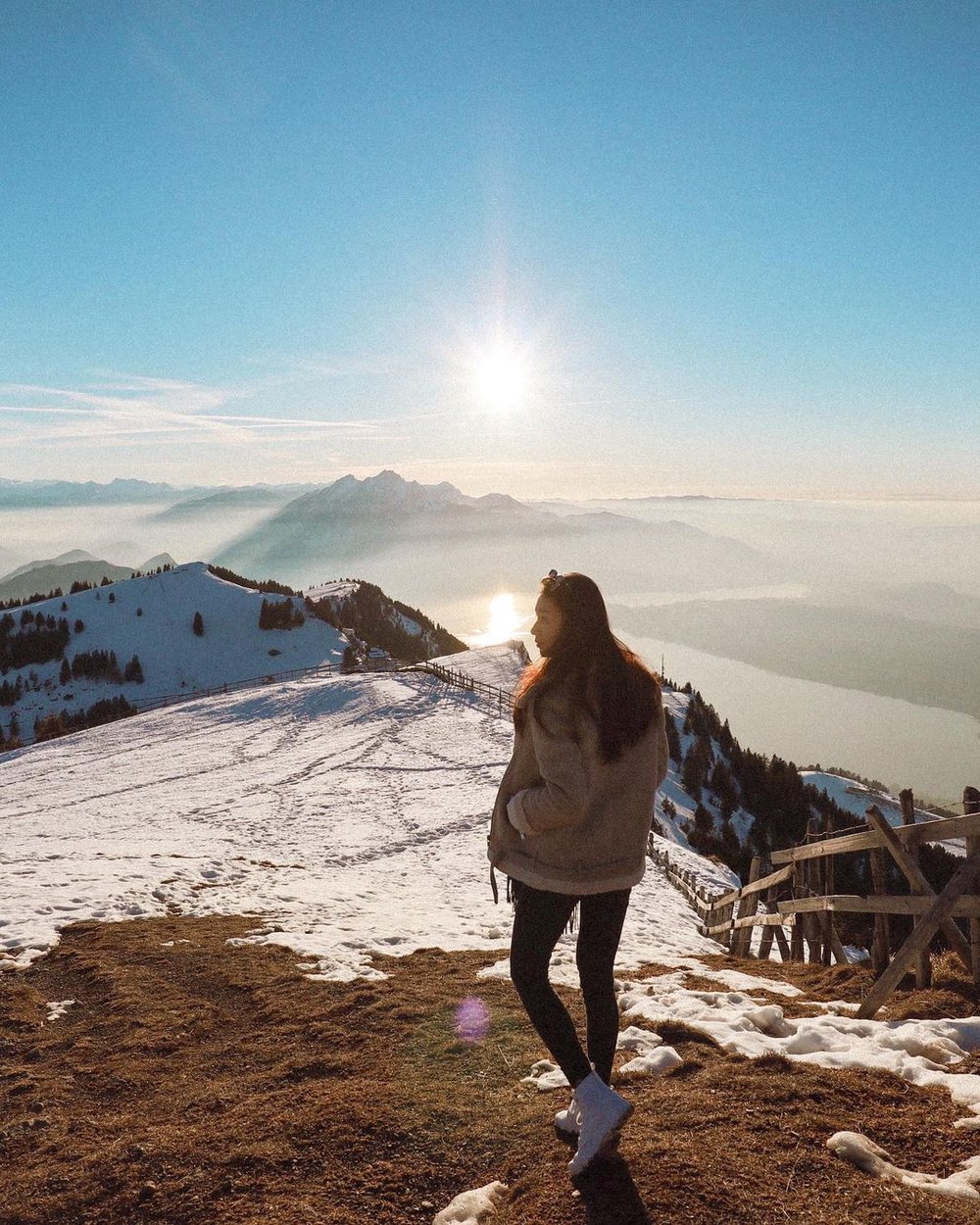 Mount Rigi in Switzerland