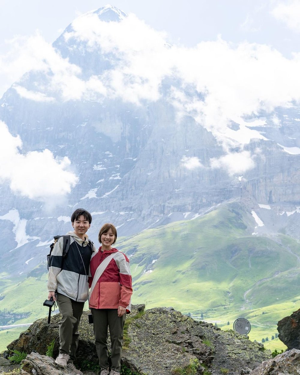 Mount Eiger mountain in Switzerland