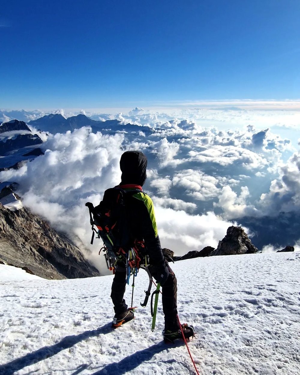 Monte Rosa Switzerland mountain massif