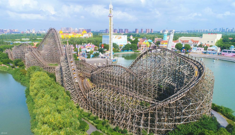 Things to do in Shanghai China - Happy Valley Themepark