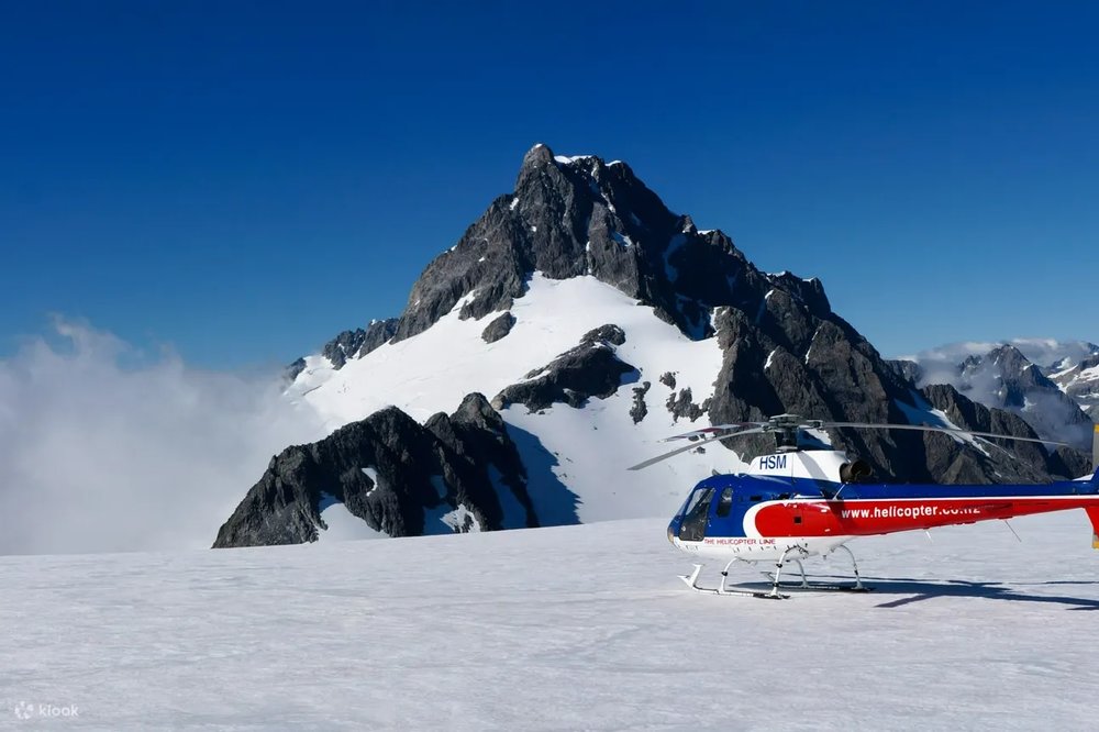 南部冰川直升機飛行體驗