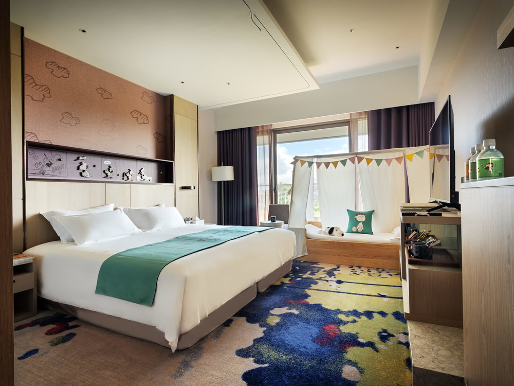 名人堂花園大飯店|史努比主題客房