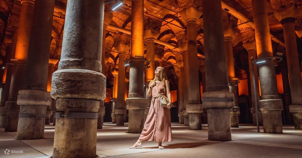 Hầm Chứa Nước Basilica Cistern Thổ Nhĩ Kỳ 