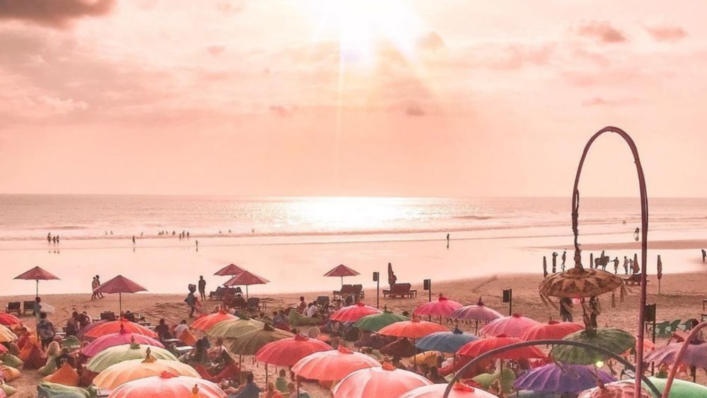 Get lost in the oceanfront action of Seminyak's beaches