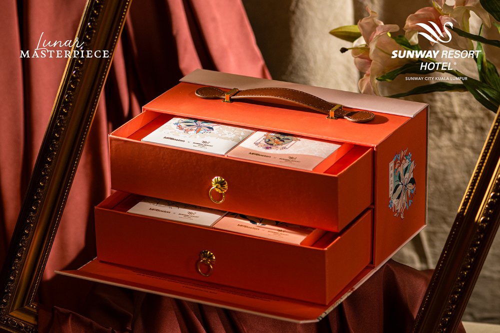 Sunway Resort Hotel order online mooncake gift set Malaysia 2024