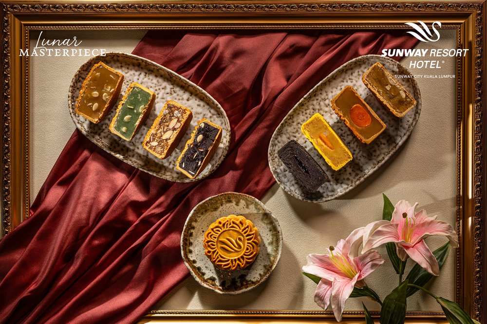 Sunway Resort Hotel mooncake gift set 2024 order in Malaysia