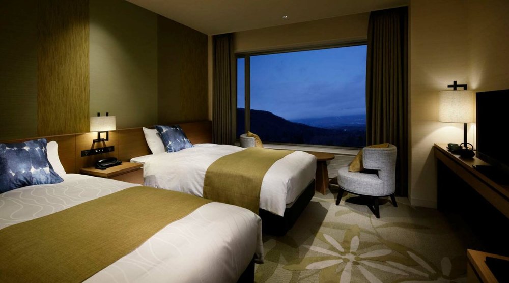 雫石王子大飯店 高級雙床房