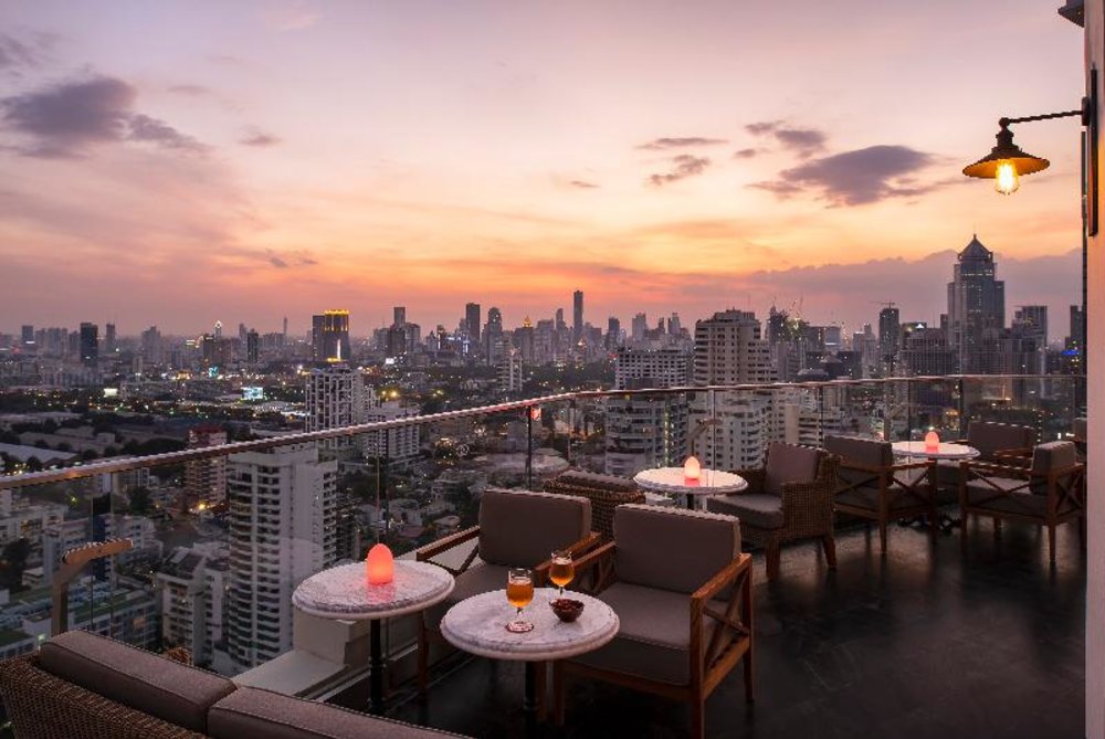 索菲特曼谷素坤逸酒店(Sofitel Bangkok Sukhumvit)|空中酒吧