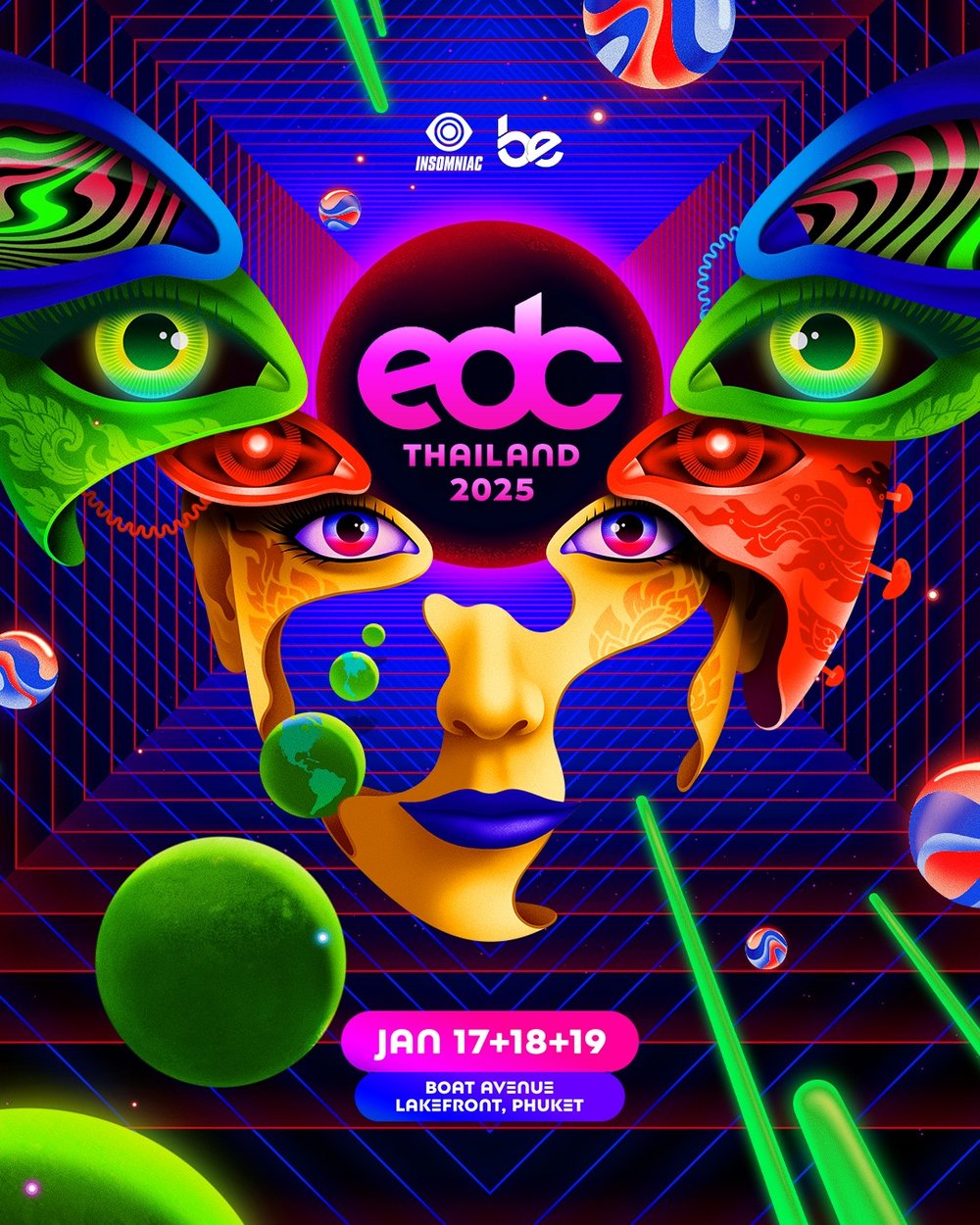 EDC Thailand 2025 Southeast Asia's First Electric Daisy Carnival