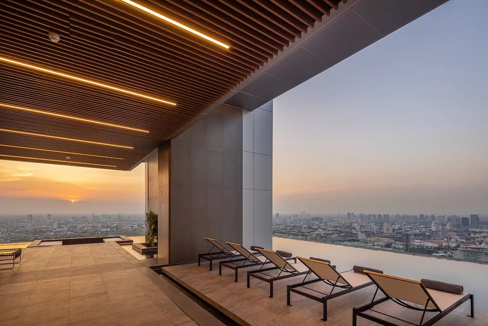 帕亞泰易思廷大飯店 (Eastin Grand Hotel Phayathai)|無邊際泳池