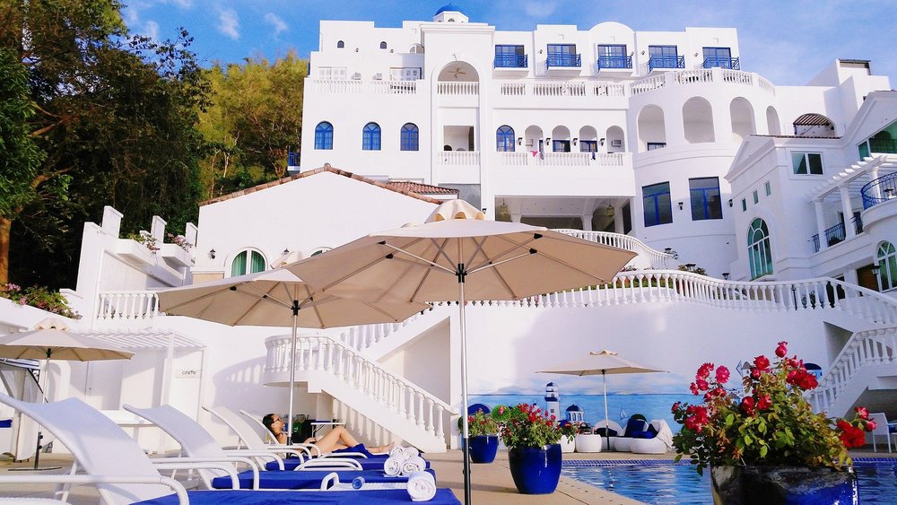 Santorini inspired hotel