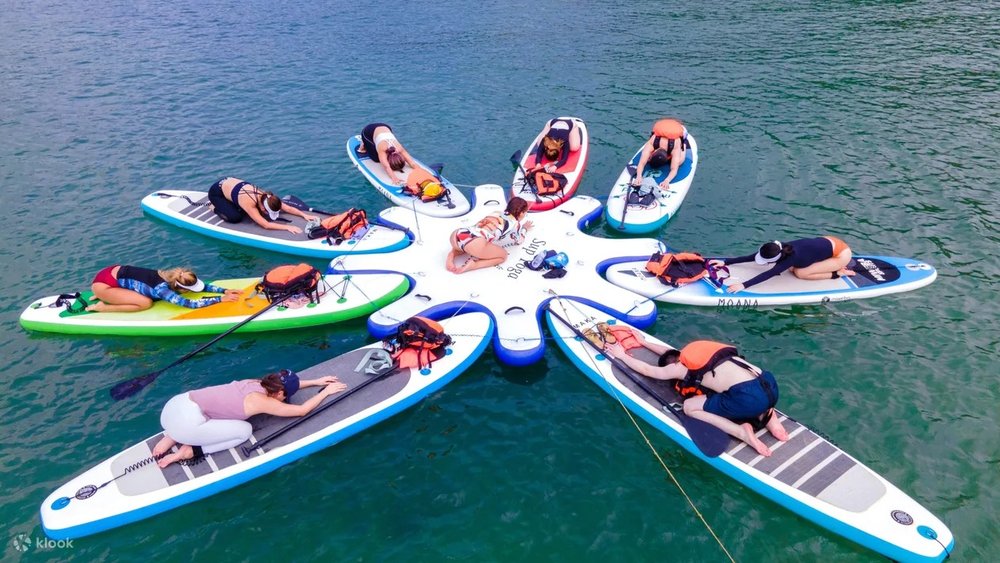 西貢水上直立板瑜珈體驗