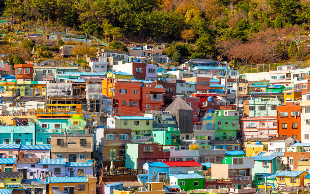 Làng Văn Hóa Gamcheon - Busan