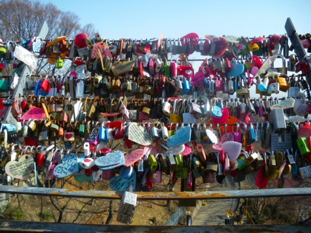 Nソウルタワー　南京錠