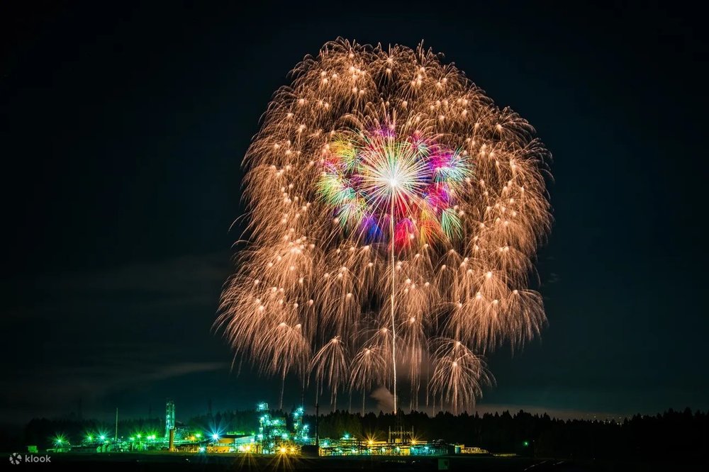 片貝煙火大會|越後