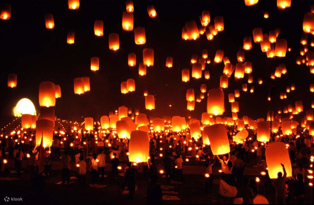 Lễ Hội Đèn Trời Ở Seoul