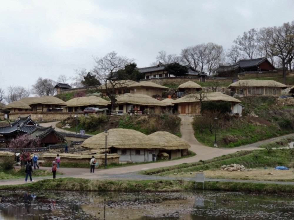韓国 慶州 良洞民俗村(ヤンドンミンソンマウル)
