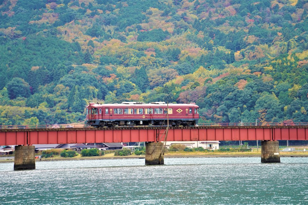 京都近郊紅葉景點, 丹後鐵道