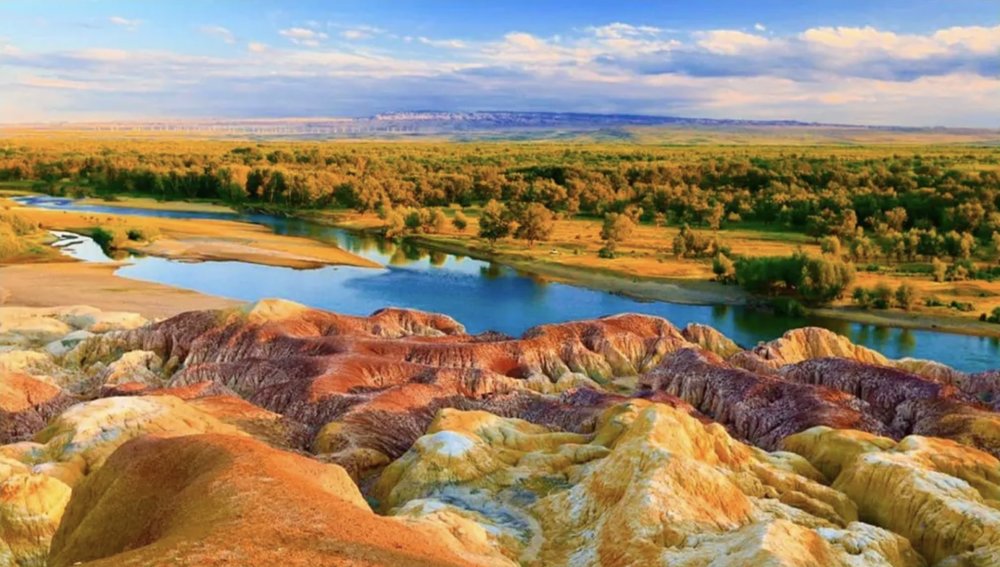 新疆景點, 五彩灘